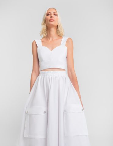 LILY TOP (WHITE) MAMOUSH ΡΟΥΧΑ