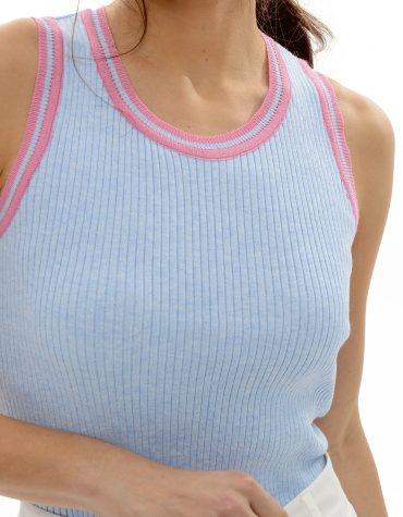 PENNY ΜΠΛΟΥΖΑ (BABY BLUE/BABY PINK) MAMOUSH BLOUSES 2