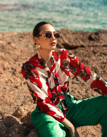 POPPY PRINT ΠΟΥΚΑΜΙΣΟ EIRIANNA CLOTHES