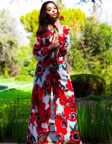 POPPY PRINT ΠΑΝΤΕΛΟΝΙ EIRIANNA ΡΟΥΧΑ