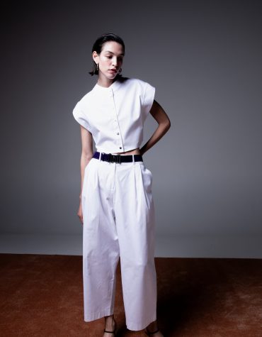 CLASSIC ΠΑΝΤΕΛΟΝΙ CROPPED (WHITE) MILKWHITE ΝΕΕΣ ΑΦΙΞΕΙΣ