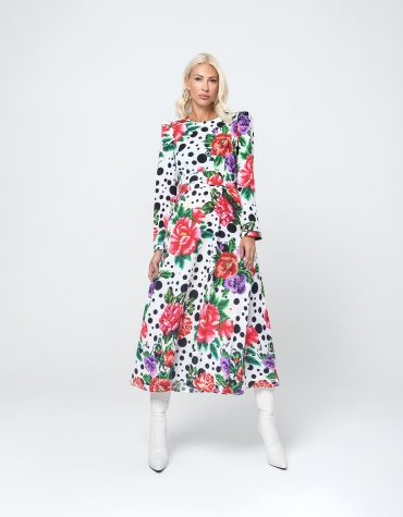 ZETA ΜΙΝΤΙ ΦΟΡΕΜΑ (WHITE/POLKA DOT) MAMOUSH ΠΡΟΣΦΟΡΕΣ 2