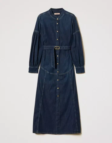 ΤΖΙΝ ΦΟΡΕΜΑ ΜΕ ΖΩΝΗ TWINSET new arrivals 2