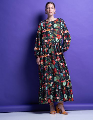 ‘MARA’  ΜΑΚΡΥ ΦΟΡΕΜΑ (BLACK) MAMOUSH ΝΕΕΣ ΑΦΙΞΕΙΣ