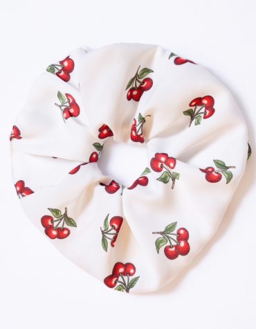 SCRUNCHIES (CHERRY) MAMOUSH