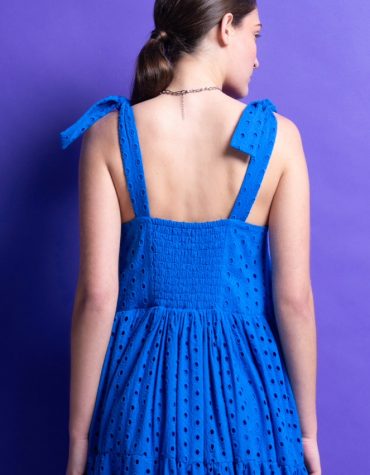 ‘LIZA’ ΚΙΠΟΥΡ ΜΙΝΤΙ ΦΟΡΕΜΑ (BLUE) MAMOUSH new arrivals 2