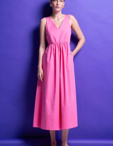 ‘VICTORIA’ ΒΑΜΒΑΚΕΡΟ ΜΙΝΤΙ ΦΟΡΕΜΑ (PINK) MAMOUSH new arrivals