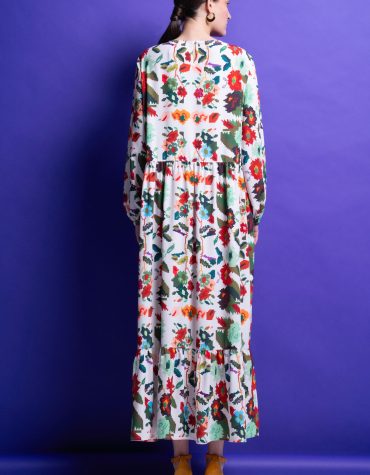 ‘MARA’  ΜΑΚΡΥ ΦΟΡΕΜΑ (WHITE) MAMOUSH ΝΕΕΣ ΑΦΙΞΕΙΣ 2