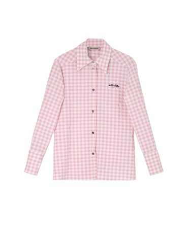 ΚΑΡΟ ΠΟΥΚΑΜΙΣΟ (VICHY PINK) MILKWHITE new arrivals