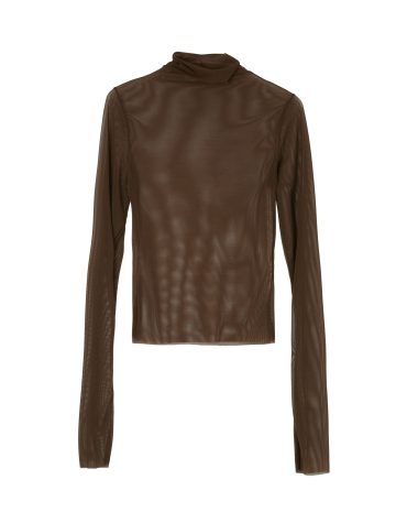 ΤΟΥΛΙΝΟ TOP (BROWN) MILKWHITE ΜΠΛΟΥΖΕΣ