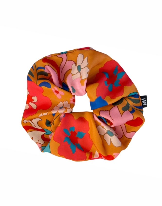 SCRUNCHIES (FLORAL PRINT) MAMOUSH ΝΕΕΣ ΑΦΙΞΕΙΣ 3