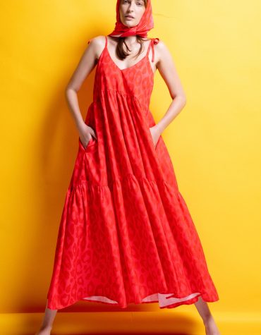 ‘DANNA’ ΜΙΝΤΙ ΦΟΡΕΜΑ (PINK/ANIMAL PRINT) MAMOUSH ΝΕΕΣ ΑΦΙΞΕΙΣ 2