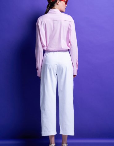 ‘JOY’ CROPPED ΠΑΝΤΕΛΟΝΙ (WHITE) MAMOUSH ΝΕΕΣ ΑΦΙΞΕΙΣ 2
