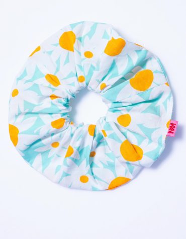 SCRUNCHIES (MINT DAISIES) MAMOUSH