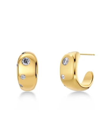 ΣΚΟΥΛΑΡΙΚΙΑ SELENA HOOPS S GOLD EDBLAD OUTLET -70% 2