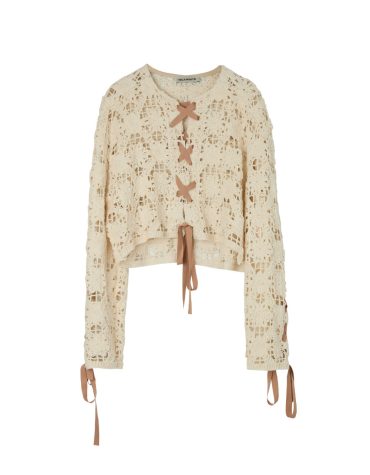 CROCHET JACKET MILKWHITE ΝΕΕΣ ΑΦΙΞΕΙΣ