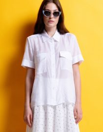 ‘LYDIA’ ΚΙΠΟΥΡ ΜΙΝΤΙ ΦΟΥΣΤΑ (WHITE) MAMOUSH OUTLET -70% 2