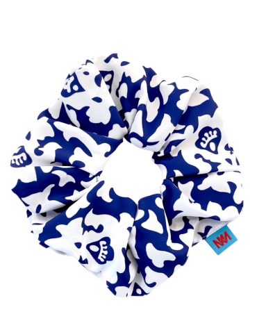SCRUNCHIES (BLUE/WHITE) MAMOUSH