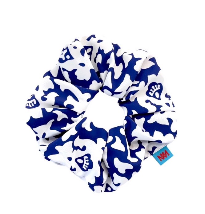 SCRUNCHIES (BLUE/WHITE) MAMOUSH ΑΞΕΣΟΥΑΡ 3