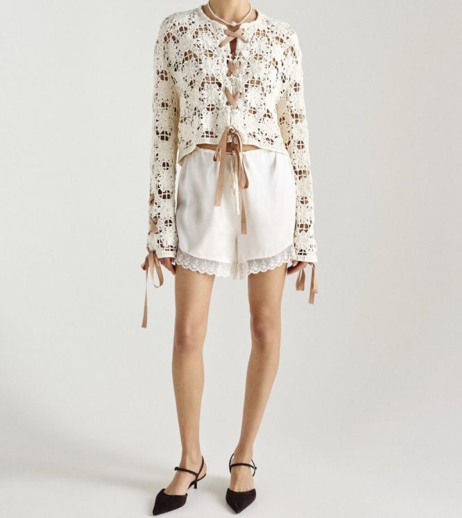 CROCHET JACKET MILKWHITE ΝΕΕΣ ΑΦΙΞΕΙΣ 4