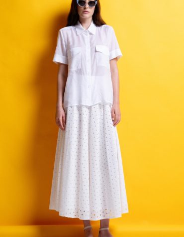 ‘ELIS’ ΠΟΥΚΑΜΙΣΟ (WHITE) MAMOUSH OUTLET -70% 2