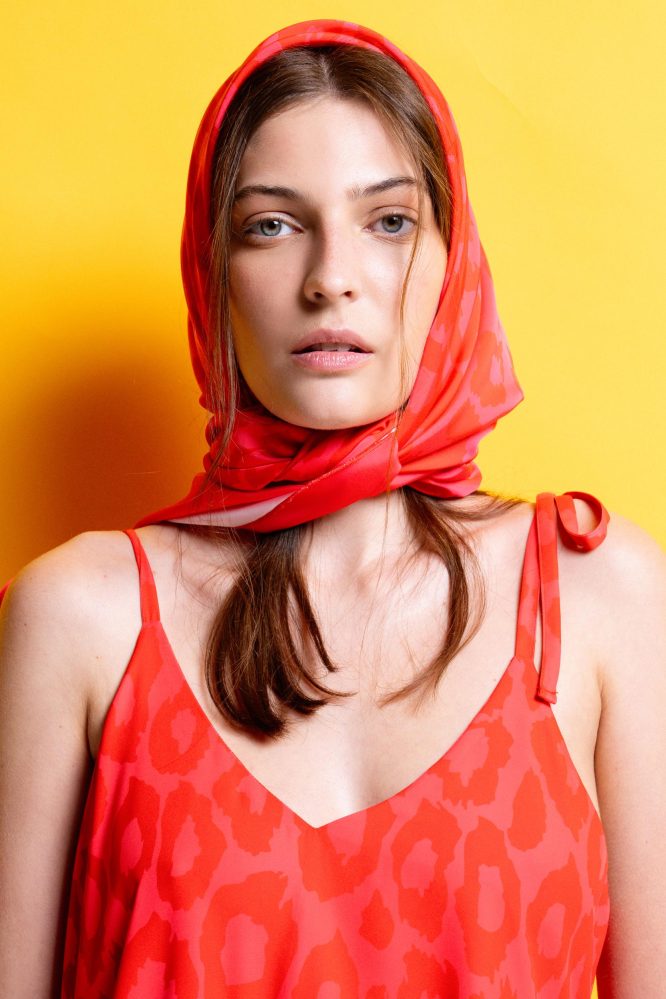 ‘ALYSSA’ ΜΑΝΤΗΛΙ-ΠΑΡΕΟ (PINK/ANIMAL PRINT) MAMOUSH ΝΕΕΣ ΑΦΙΞΕΙΣ 4