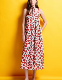 ‘ALMA’ ΜΙΝΤΙ ΦΟΡΕΜΑ (RED/DAISIES) MAMOUSH ΝΕΕΣ ΑΦΙΞΕΙΣ