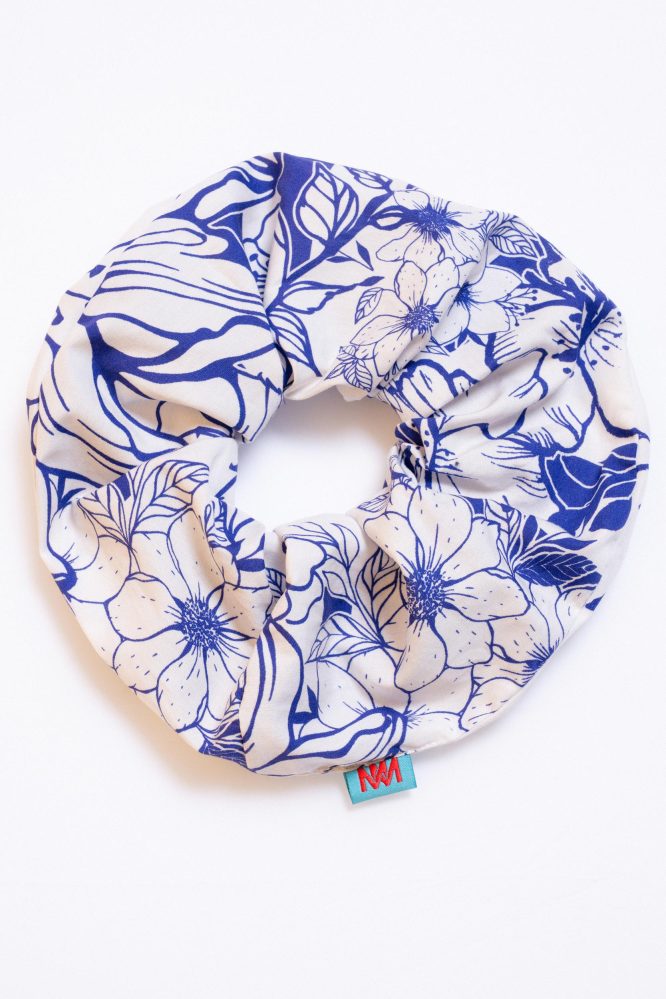 SCRUNCHIES (BLUE STRIPES) MAMOUSH ΝΕΕΣ ΑΦΙΞΕΙΣ 3