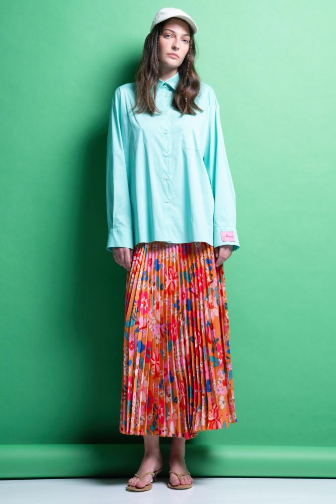 ‘AMANDA’ ΠΛΙΣΕ ΦΟΥΣΤΑ (FLORAL PRINT) MAMOUSH ΝΕΕΣ ΑΦΙΞΕΙΣ 6
