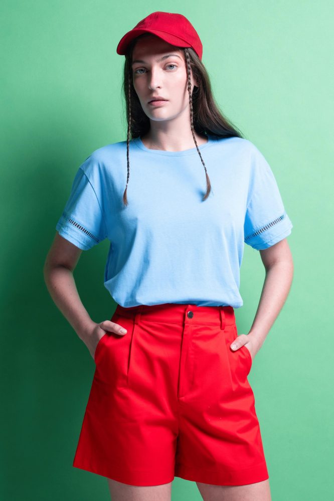 T-SHIRT ΜΟΝΟΧΡΩΜΑ (LIGHT BLUE) MAMOUSH ΝΕΕΣ ΑΦΙΞΕΙΣ 4