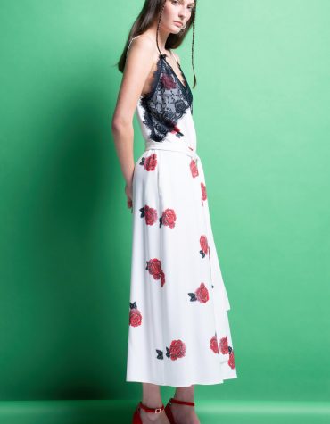 ‘CORA’ ΜΙΝΤΙ ΦΟΡΕΜΑ ΜΕ ΔΑΝΤΕΛΑ MAMOUSH OUTLET -70% 2