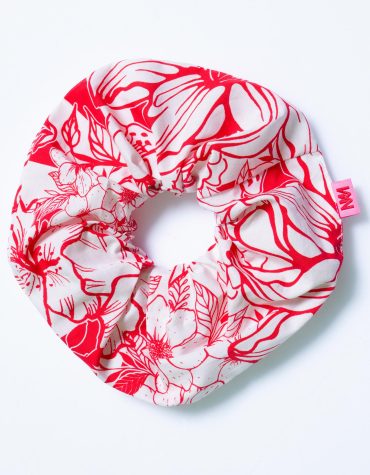 SCRUNCHIES (RED STRIPES) MAMOUSH