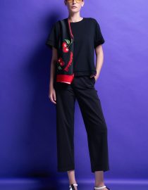 T-SHIRT ΜΟΝΟΧΡΩΜΑ (BLACK) MAMOUSH OUTLET -70% 9