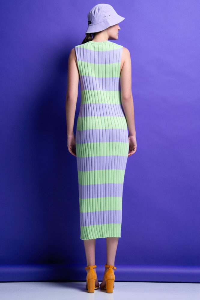 ‘MOLLY’ ΡΙΓΕ ΠΛΕΚΤΟ ΦΟΡΕΜΑ (MINT/LILAC) MAMOUSH ΝΕΕΣ ΑΦΙΞΕΙΣ 9