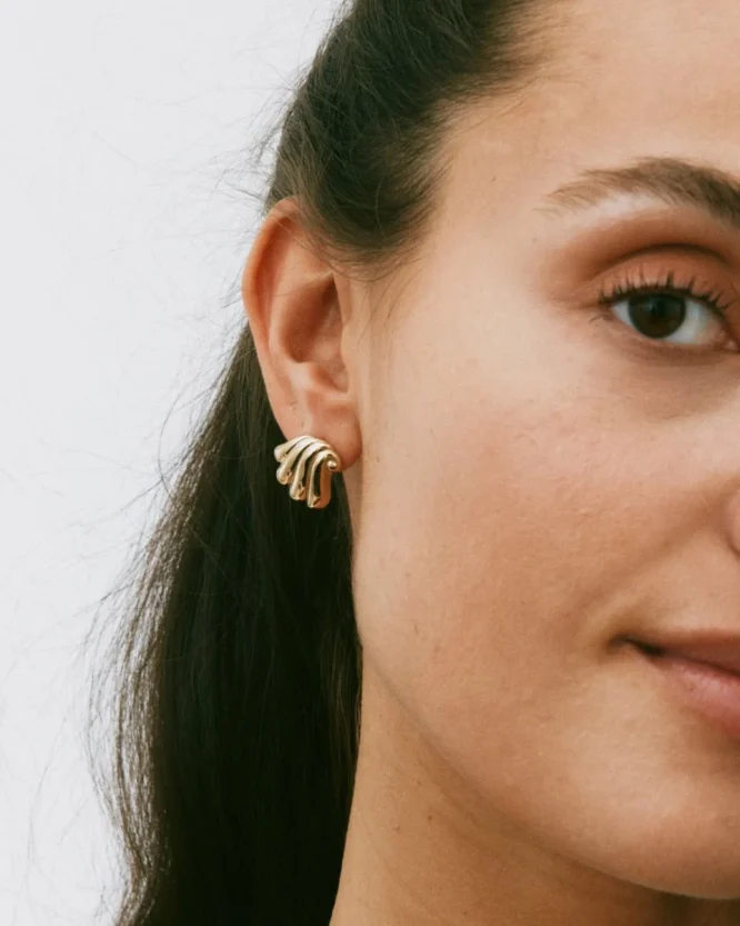 ΣΚΟΥΛΑΡΙΚΙΑ CORAZZA STUDS S ΧΡΥΣΟ EDBLAD ΝΕΕΣ ΑΦΙΞΕΙΣ 3