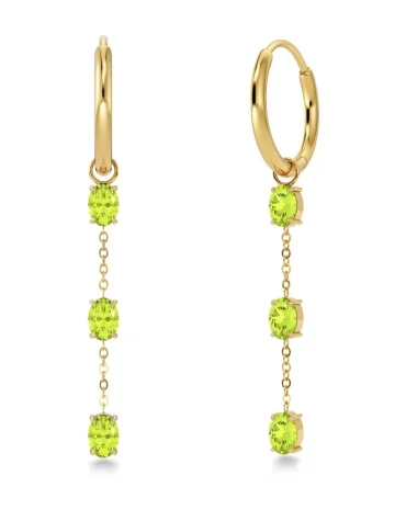ΣΚΟΥΛΑΡΙΚΙΑ MISTY HOOPS ΠΡΑΣΙΝΟ ΧΡΥΣΟ EDBLAD