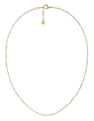 ΚΟΛΙΕ ΜΕ ΑΛΥΣΙΔΑ PERLINA ΑΠΟ ΛΕΥΚΟΧΡΥΣΟ EDBLAD OUTLET -70% 2