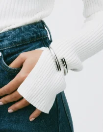 CROPPED TOP ΣΕ ΠΛΕΚΤΟ TWINSET ΠΡΟΣΦΟΡΕΣ