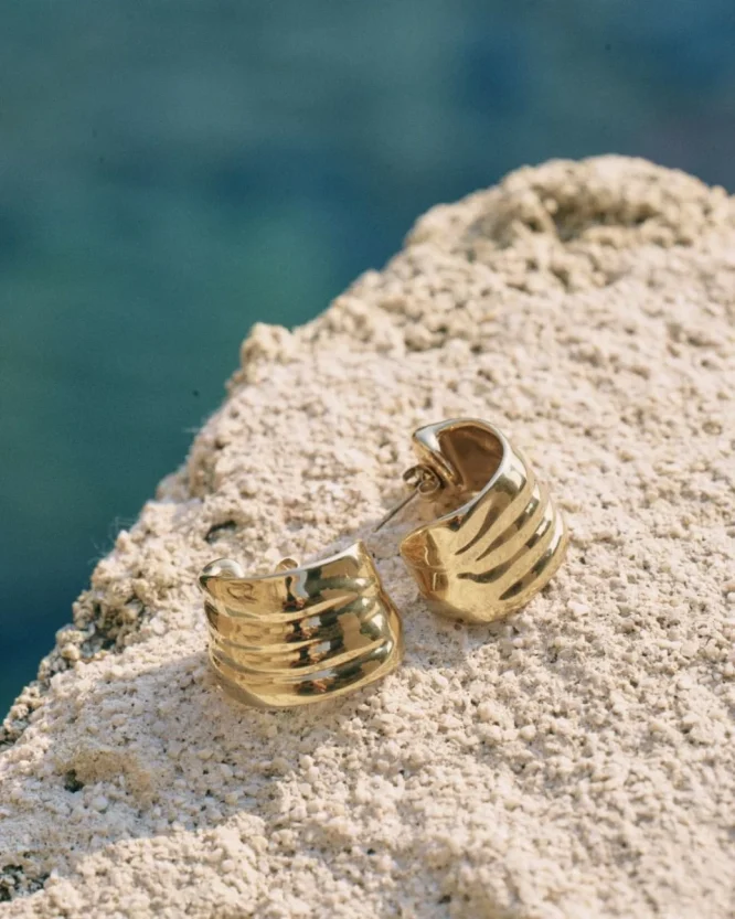ΣΚΟΥΛΑΡΙΚΙΑ TIDAL HOOPS ΧΡΥΣΟ EDBLAD ΝΕΕΣ ΑΦΙΞΕΙΣ 6