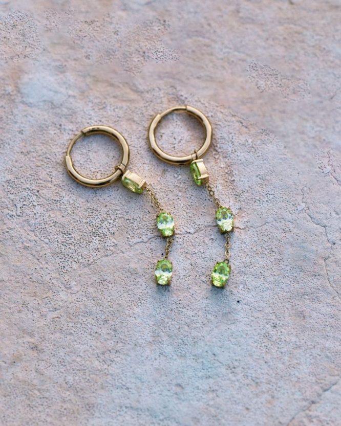 ΣΚΟΥΛΑΡΙΚΙΑ MISTY HOOPS ΠΡΑΣΙΝΟ ΧΡΥΣΟ EDBLAD ΝΕΕΣ ΑΦΙΞΕΙΣ 6