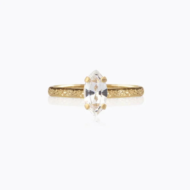 PETITE NAVETTE RING / CRYSTAL CAROLINE SVEBDBOM ACCESSORY 3