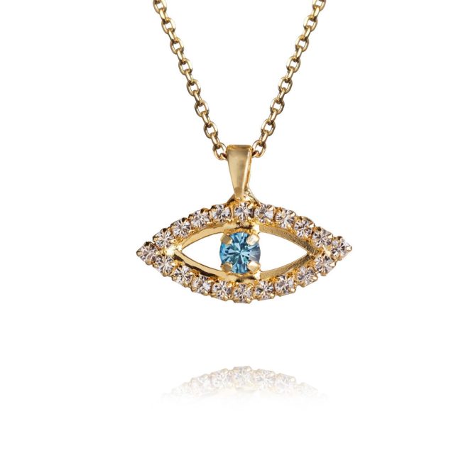GREEK EYE NECKLACE CAROLINE SVEBDBOM ΝΕΕΣ ΑΦΙΞΕΙΣ 3