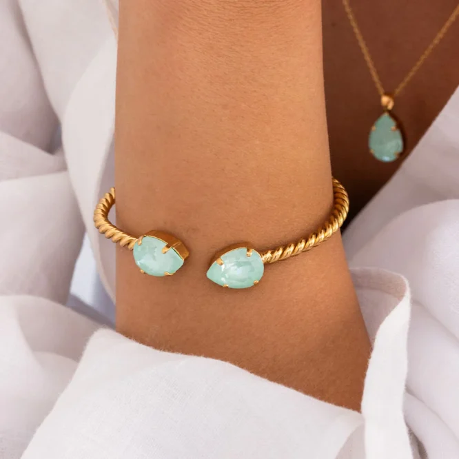 ΒΡΑΧΙΟΛΙ MINI DROP/SOFT MINT CAROLINE SVEBDBOM ΝΕΕΣ ΑΦΙΞΕΙΣ 4