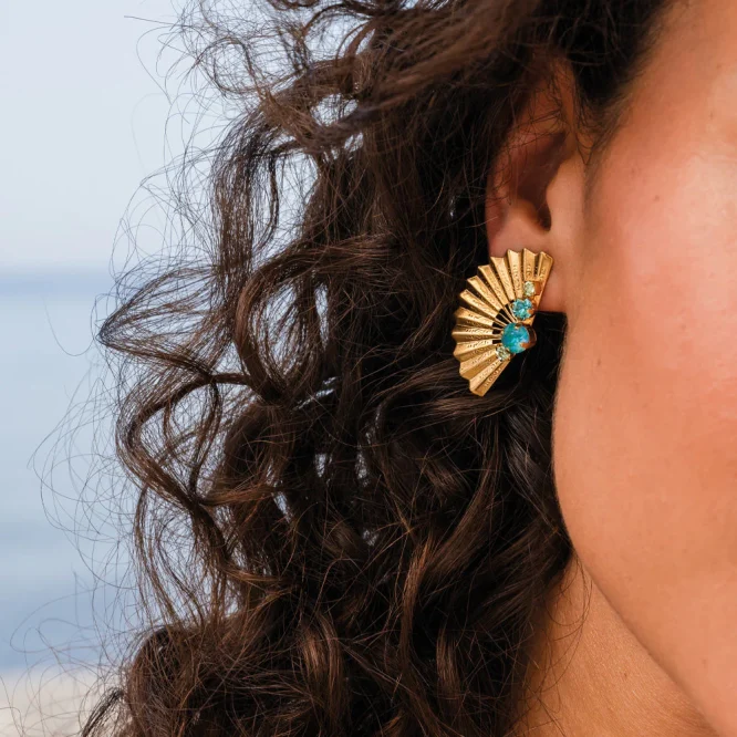 LUCINDA EARRINGS / LAGUNA COMBO CAROLINE SVEBDBOM ΑΞΕΣΟΥΑΡ 4