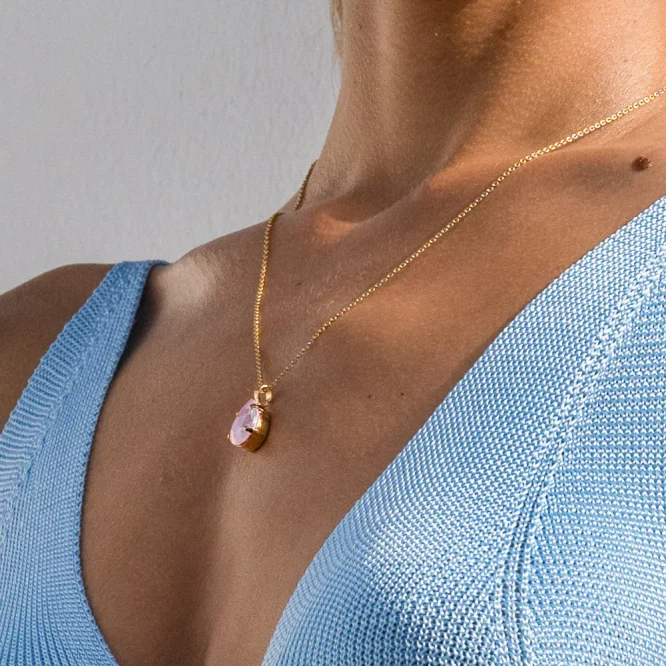ΚΟΛΙΕ MINI DROP/SOFT PINK CAROLINE SVEBDBOM ΝΕΕΣ ΑΦΙΞΕΙΣ 4