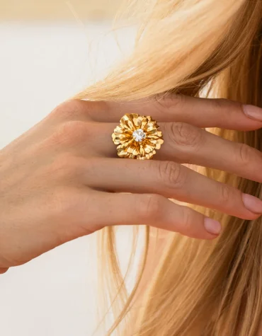 BLOSSOM RING / CRYSTAL CAROLINE SVEBDBOM ΝΕΕΣ ΑΦΙΞΕΙΣ 2