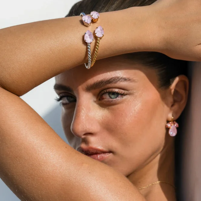 ΒΡΑΧΙΟΛΙ MINI DROP /SOFT PINK CAROLINE SVEBDBOM ΝΕΕΣ ΑΦΙΞΕΙΣ 4