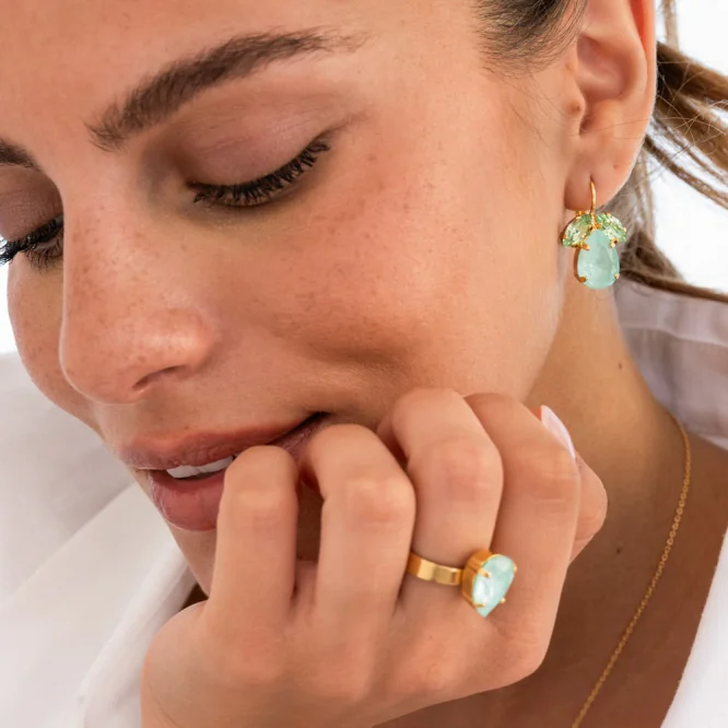 ΔΑΧΤΥΛΙΔΙ MINI DROP/SOFT MINT CAROLINE SVEBDBOM ΝΕΕΣ ΑΦΙΞΕΙΣ 4