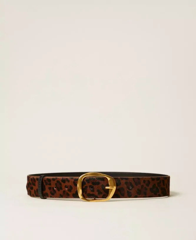 ΖΩΝΗ ΑΠΟ ΔΕΡΜΑ ANIMAL PRINT TWINSET ΝΕΕΣ ΑΦΙΞΕΙΣ 3