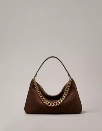 ‘LILIANE’ MEDIUM SUEDE ΤΣΑΝΤΑ (WINETAS) TWINSET ΝΕΕΣ ΑΦΙΞΕΙΣ